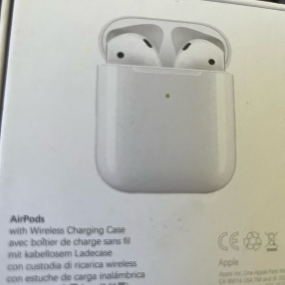 Apple AirPods with charging case